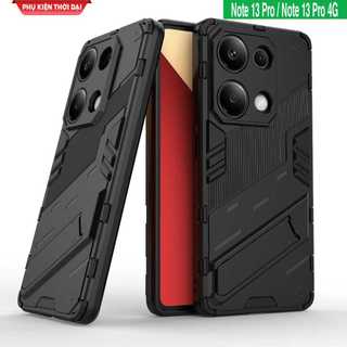 Ốp lưng Xiaomi Redmi Note 13 Pro / Note 13 Pro 4G chống sốc Iron Man Ver 2 giá đỡ mặt lưng cao cấp