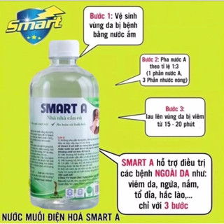 Smart A, Dung dịch sát khuẩn Anolyte, sát khuẩn vết thương, súc miệng