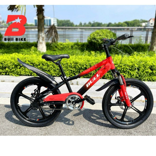 Xe đạp thể thao bánh đúc BULL cho bé trai 18 inch, 20 inch, 22 inch (tặng đèn  +lục giác)