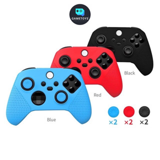 Vỏ bọc cao su kèm 2 núm bọc analog cùng màu thương hiệu Dobe cho tay cầm Xbox Series S/X (TYX-0626)