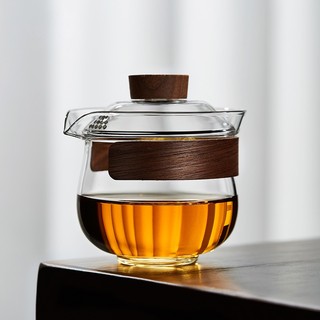 Chén Khải Tiềm Trà, Ấm Thủy Tinh Chịu Nhiệt Borosilicate Cao Cấp