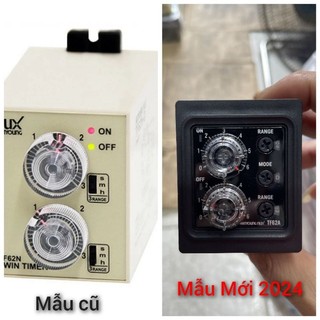 Rơ le relay timer hanyoung tf62ne-01d tf62ne-03d tf62ne-06d tf62ne-60d mẫu mới 2024