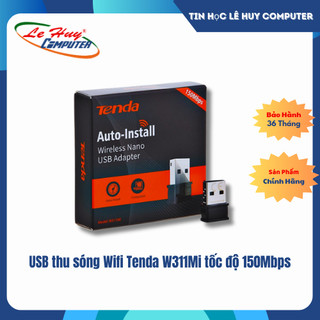 USB thu sóng Wifi Tenda W311Mi tốc độ 150Mbps