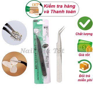 Nhíp gắp đầu cong, nhíp gắp nối mi chuyên dụng