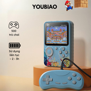 Máy chơi game cầm tay G5 YOUBIAO 500 trò chơi điện tử tuổi thơ mini