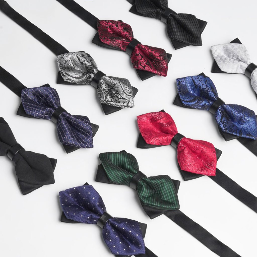 Nơ Đeo Cổ Nam Kiểu Đuôi Cá Đa Dạng Mẫu Trang Trọng - Thomas Nguyen