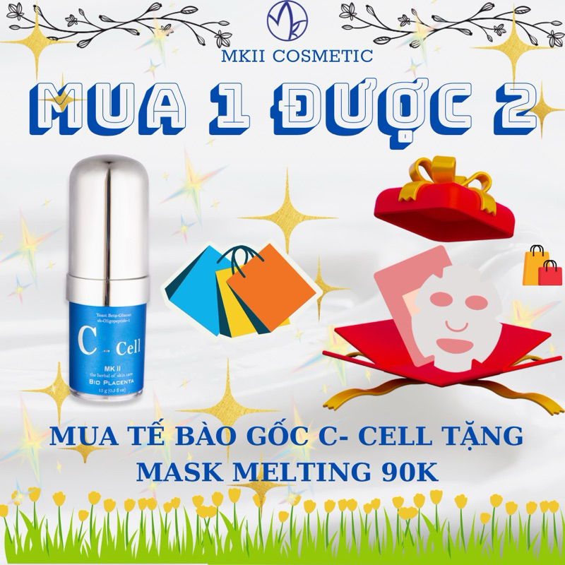 [CHÍNH HÃNG] C-CELL Tế bào gốc MKII COSMETIC 15ml và 50ml