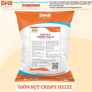 1kg tạo giòn sựt crisy d2122- tạo giòn dai bóng mọc, giò chả, xúc xích