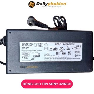 bộ đổi nguồn cho tivi sony 19.5V 3.05A 59W / 19.5v 4.35a 85W /19.5v 5.2a 100W BH 12 tháng dailyphukien