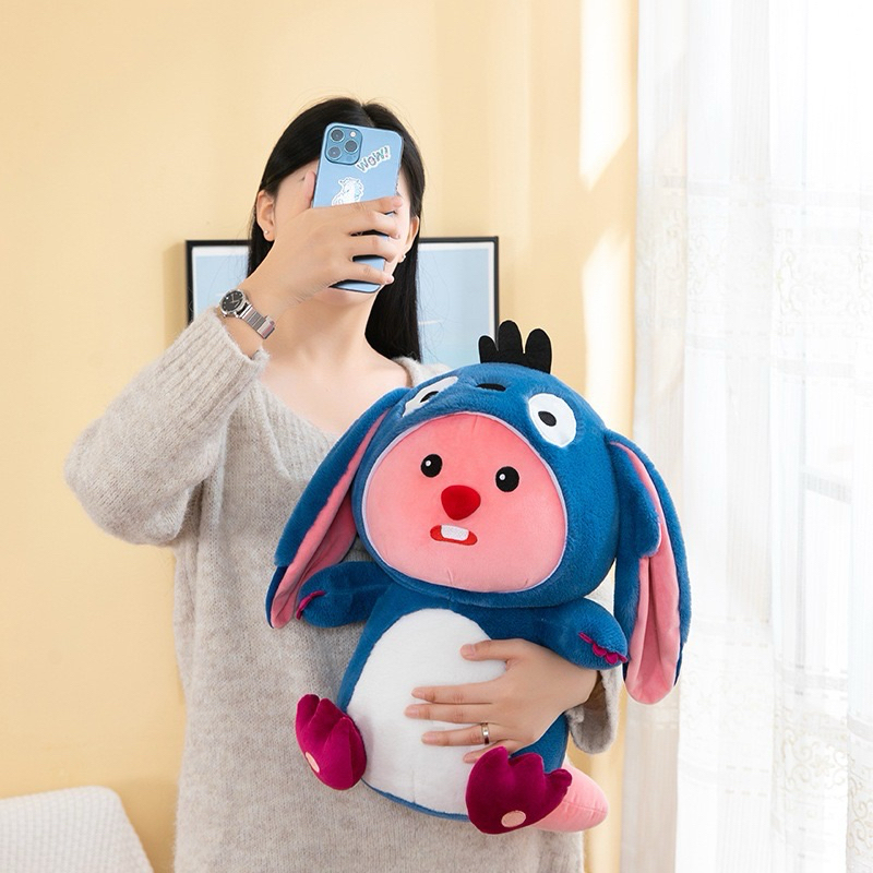 [Mua giá sỉ rẻ] Gấu bông Loopy cosplay Stitch size to 50cm; ước gì any mình thấy
