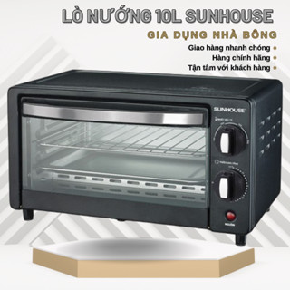 Lò nướng điện đa năng Sunhouse 10L SHD4206, bếp nướng điện gia đình