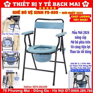 Ghế Bô Vệ Sinh Cho Người Già, Người Khuyết Tật Sắt Sơn Tĩnh Điện