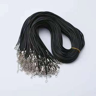 Bộ 10 dây vòng cổ dây sáp có thể điều chỉnh độ rộng làm vòng cổ, phụ kiện trang sức