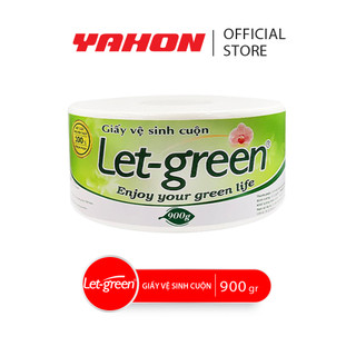 Giấy Vệ Sinh Cuộn 10*20cm LET-GREEN, 900gr/Cuộn
