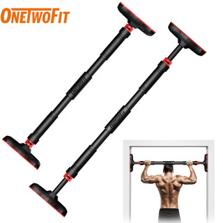 OneTwoFit thanh xà đơn gắn cửa Treo Tường Thanh ngang có thể điều chỉnh Gắn tường 67-100cm OT160