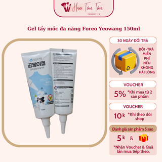 Gel tẩy mốc quần áo máy rửa mặt bàn chải silicon kẽ tường Yeowang Hàn Quốc 150ml