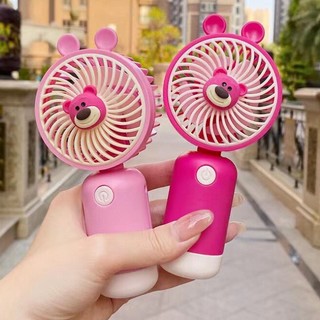 Quạt cầm tay mini tích điện sạc dây usb có dây đeo mẫu mới mùa hè 2024 nhỏ gọn