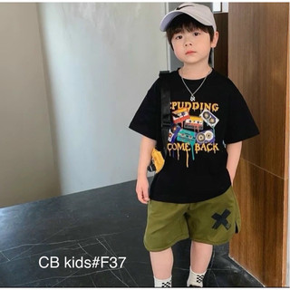 Bộ áo thun quần kaki bé trai