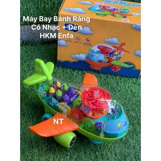 Đồ chơi xe bus/máy bay pin xoay có nhạc đèn - Hàng khuyến mãi của Nuti