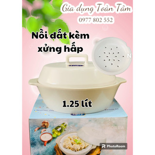 NỒI ĐẤT DONGHWA 750ml - 1.25 lít - 1,4 lít