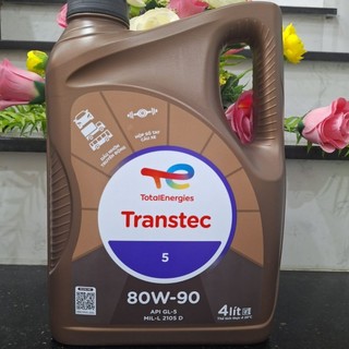 Nhớt hộp số Total TRANSTEC 5 80W90 4 lít - Dầu nhớt Total