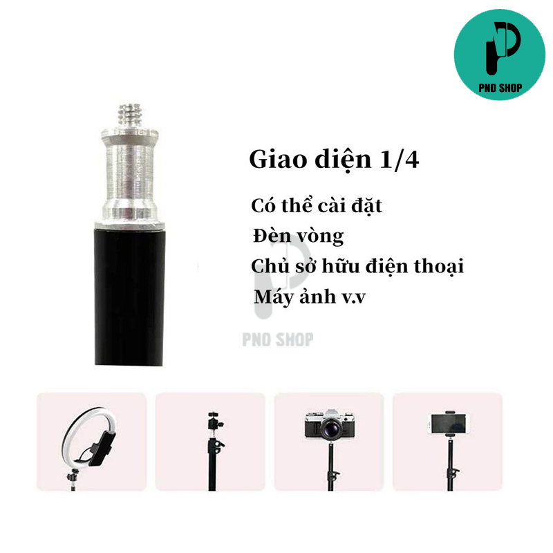 Giá Đỡ Điện Thoại tripod 3 chân và phụ kiện kẹp remote và Pin remote dùng để chụp ảnh livestream | BigBuy360 - bigbuy360.vn
