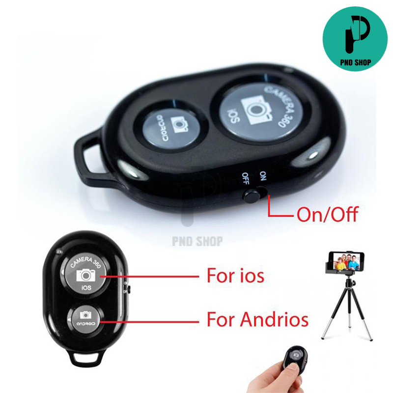 Giá Đỡ Điện Thoại tripod 3 chân và phụ kiện kẹp remote và Pin remote dùng để chụp ảnh livestream | BigBuy360 - bigbuy360.vn