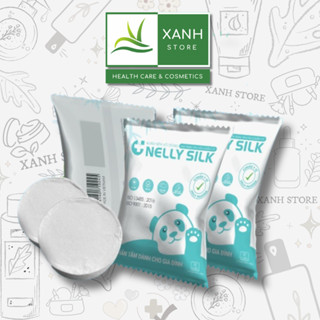 Khăn tắm nén du lịch Nelly Silk - 140x70cm 100% cotton chuẩn y tế vô trùng tiện lợi- CT DP Nelly