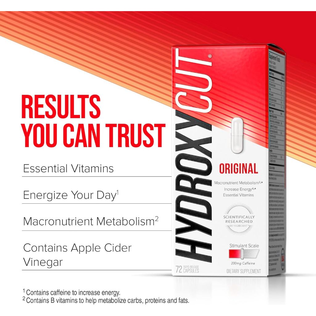 Viên giảm mỡ tăng sinh nhiệt ''Hydroxycut'' Original 72 viên