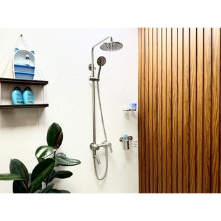 [LOẠI 1-ĐÚC DÀY] Bộ Sen Cây Tắm Đứng Nóng Lạnh INOX 304 N1006 NA.GRAND,HÀNG BAO XÀI BAO ĐỔI MỚI 1 NĂM SEN CÂY TRÒN A1