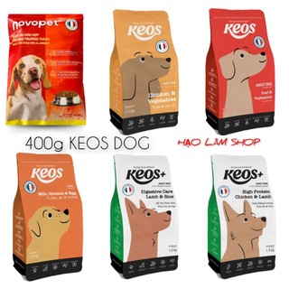 400g thức ăn chó novopet , keos , keos+