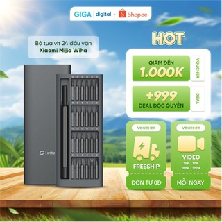 Bộ tua vít Xiaomi Mijia Wiha 24 đầu vặn vỏ hợp kim nhôm - Sửa cửa, đồ chơi, điện thoại, máy tính, thiết bị gia dụng