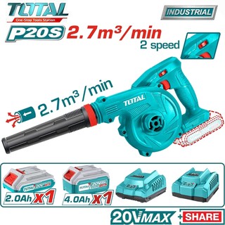 Máy thổi bụi dùng pin 20v total tabli20018