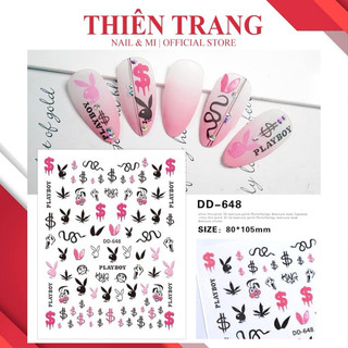 Sticker dán mẫu móng nail - Sticker dán móng giá siêu rẻ - phụ kiện nail