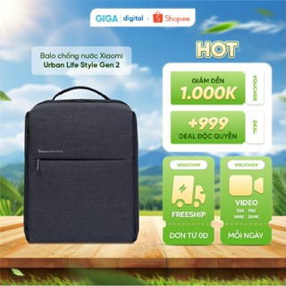 [Mã SPHACL12 giảm 7% đơn 1TR] Balo Xiaomi Urban Life Style Gen 2 chống nước - Chính hãng