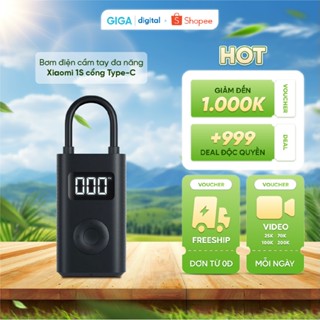 Bơm Điện Cầm Tay Mini Xiaomi Gen 2 MJCQB06QW - Bơm Ô Tô, Xe Máy, Xe Đạp, Bóng Bay Tự Động BH 12 Tháng