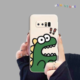Ốp lưng Samsung Note 8, TPU dẻo, Khủng Long Cá Mập