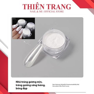 Bột nhũ tráng gương ánh trai trắng - bột tráng gương nail-tráng gương ánh trai trắng siêu xinh