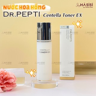 Nước Hoa Hồng Dưỡng Ẩm, Trắng Da & Tái Tạo Da DR.PEPTI - Centella Toner EX 180ml