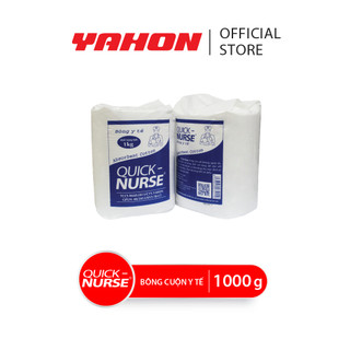 Bao bông cuộn y tế quick-nurse, 1000g/bao