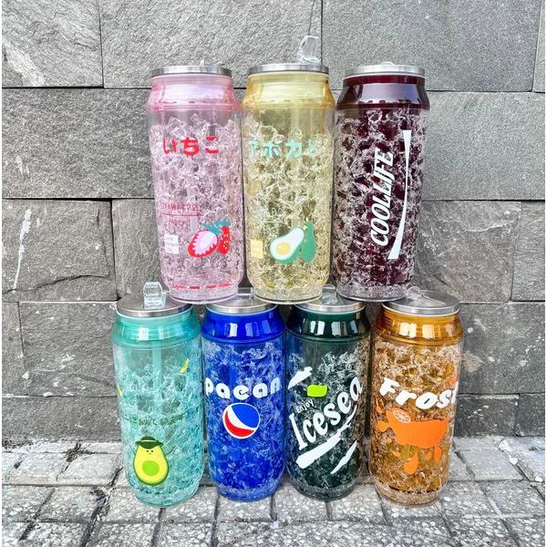 Bình Nước Coca Nhựa Vân Đá