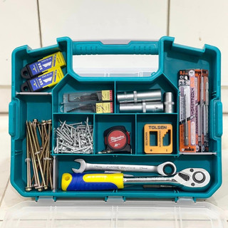 Hộp đựng linh kiện Total hộp đựng vít hộp đựng dụng cụ chính hãng Nghề Mộc