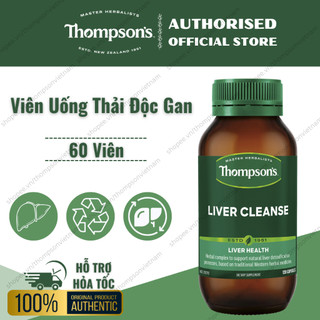 Viên Uống Thải Độc Gan - Thompson's Liver Cleanse - 120 Viên