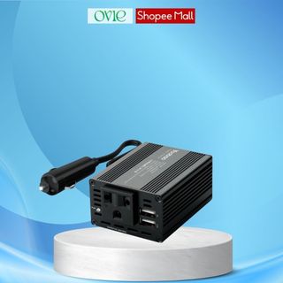 Bộ chuyển đổi dòng điện, biến tần ô tô YOOBAO 150W - Tương thích với tất cả các dòng xe ô tô