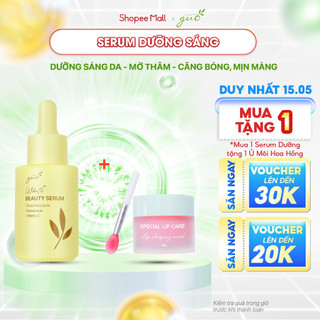 Serum dưỡng trắng sáng, mờ thâm nám, ngăn ngừa mụn AHA, BHA, PHA, Vitamin C, Niacinamide GUO 30ml