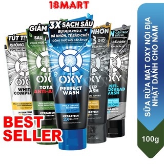 Sữa Rửa Mặt Oxy Nội Địa Nhật Dành Cho Nam  100g