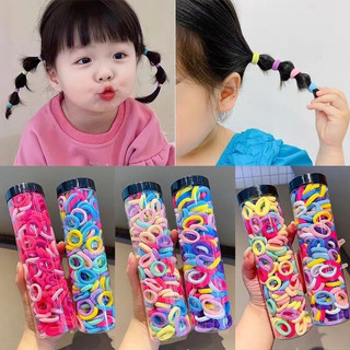 🧒hộp 100 sợi dây cột tóc cho bé, siêu co giãn