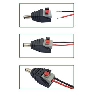 Jack nguồn DC 5.5x2.1mm (Header kẹp)
