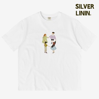 Vintage baby tee - áo thun in hình vẽ vintage form baby tee