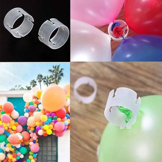 Khoen gài 4 bóng tạo trụ tiện lợi, nhỏ gọn, khoen cài 4 bóng tạo cổng bóng sinh nhật, tiệc cưới